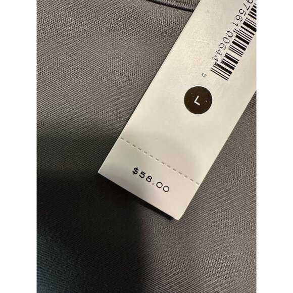 nwt Bloomingdales AQUA Women's Large Long Sleeve Athletic Top Pullover Exclusive - Picture 7 of 9